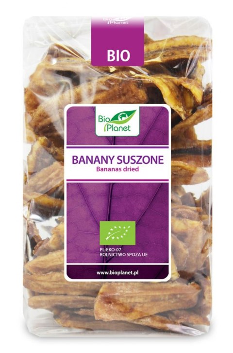 BANANY SUSZONE BIO 400 g - BIO PLANET