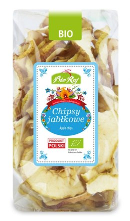 CHIPSY JABŁKOWE BEZGLUTENOWE BIO (POLSKA) 50 g - BIO RAJ