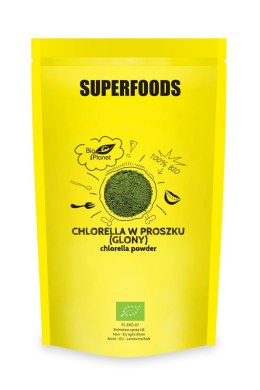 CHLORELLA SPROSZKOWANA BIO 600 g - BIO PLANET