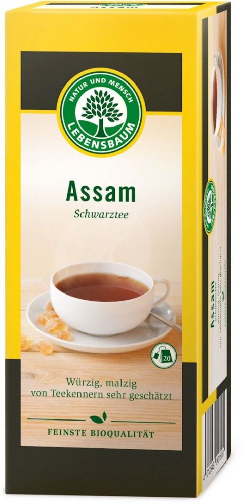 HERBATA CZARNA ASSAM BIO (20 x 2 g) 40 g - LEBENSBAUM