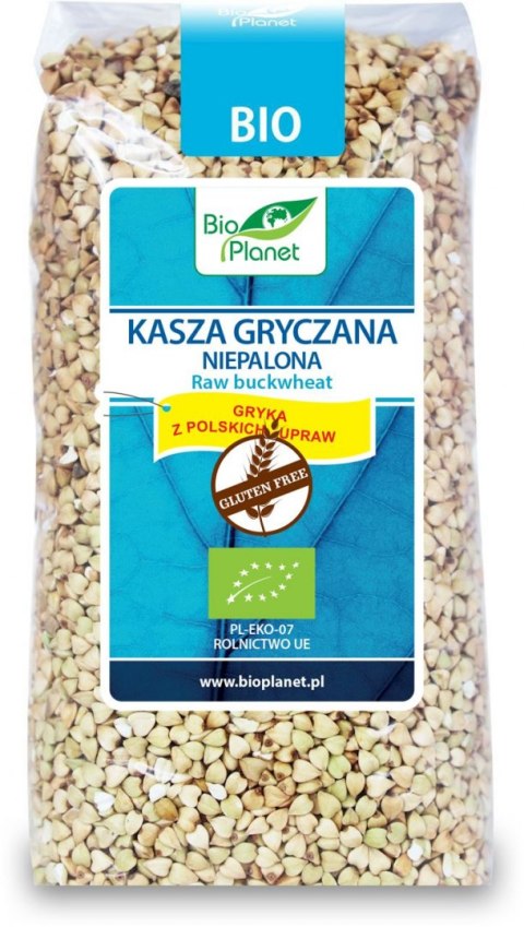 KASZA GRYCZANA NIEPALONA BEZGLUTENOWA BIO 500 g - BIO PLANET
