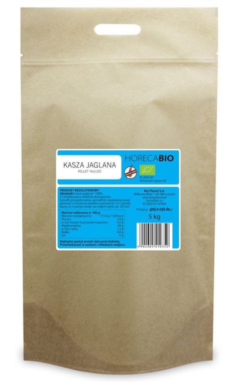 KASZA JAGLANA BEZGLUTENOWA BIO 5 kg - HORECA (BIO PLANET)