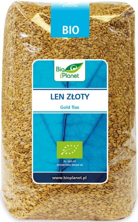 LEN ZŁOTY BIO 1 kg - BIO PLANET