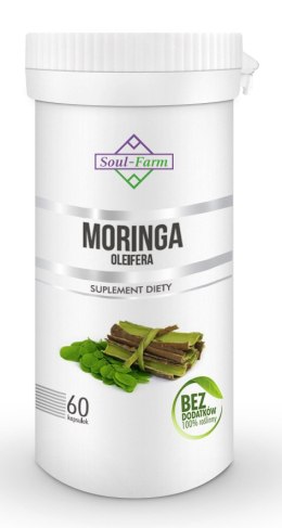 MORINGA EKSTRAKT (400 mg) 60 KAPSUŁEK - SOUL FARM