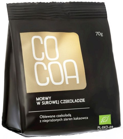 MORWA TURECKA W SUROWEJ CZEKOLADZIE BIO 70 g - COCOA