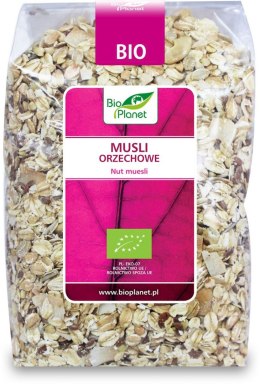 MUSLI ORZECHOWE BIO 600 g - BIO PLANET