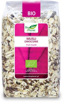 MUSLI OWOCOWE BIO 600 g - BIO PLANET