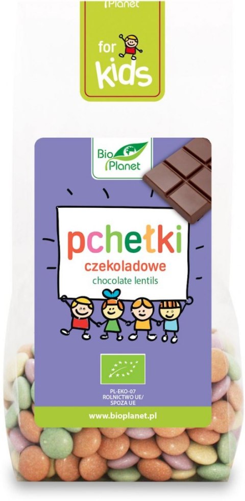 PCHEŁKI CZEKOLADOWE BEZGLUTENOWE BIO 100 g - BIO PLANET