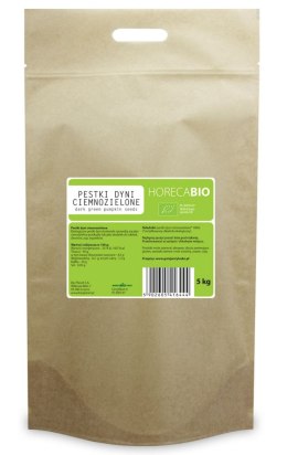 PESTKI DYNI CIEMNOZIELONE BIO 5 kg - HORECA (BIO PLANET)