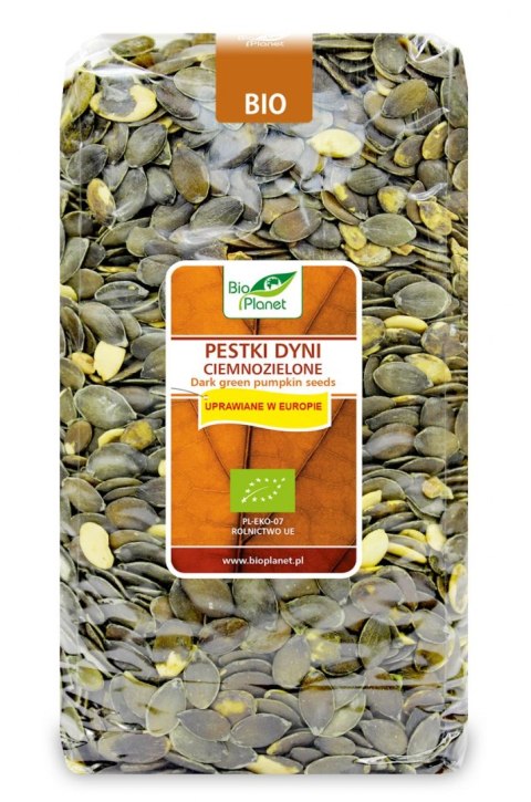 PESTKI DYNI CIEMNOZIELONE (UPRAWIANE W EUROPIE) BIO 1 kg - BIO PLANET