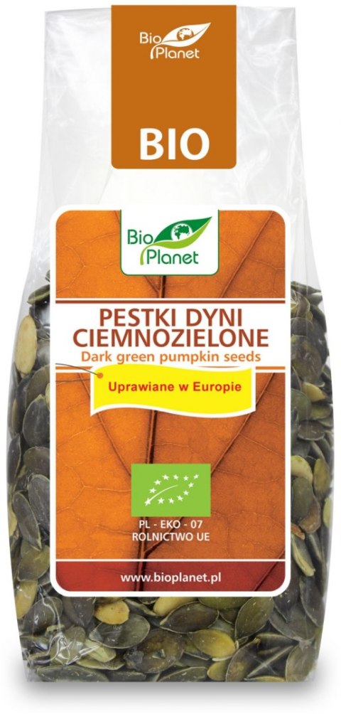 PESTKI DYNI CIEMNOZIELONE (UPRAWIANE W EUROPIE) BIO 150 g - BIO PLANET