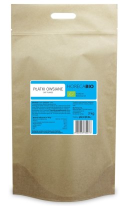 PŁATKI OWSIANE BIO 3 kg - HORECA (BIO PLANET)