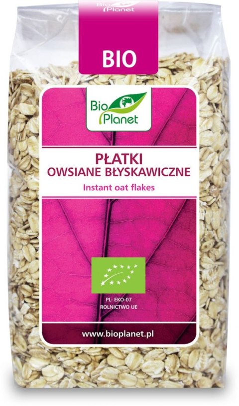 PŁATKI OWSIANE BŁYSKAWICZNE BIO 300 g - BIO PLANET