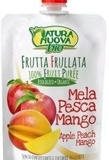 MUS JABŁKO - MANGO - BRZOSKWINIA BEZ DODATKU CUKRÓW BIO 100 g - NATURA NUOVA