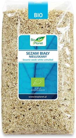 SEZAM BIAŁY NIEŁUSKANY BIO 1 kg - BIO PLANET