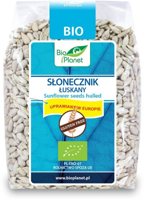 SŁONECZNIK ŁUSKANY BEZGLUTENOWY BIO 250 g - BIO PLANET