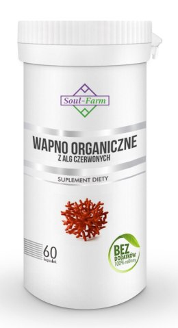 WAPNO ORGANICZNE (800 mg) 60 KAPSUŁEK - SOUL FARM