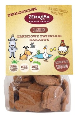 CIASTKA ORKISZOWE Z KAKAO ZWIERZAKI BIO 100 g - ZEMANKA