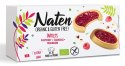 CIASTKA TARTALETKI Z DŻEMEM MALINOWYM BEZGLUTENOWE BIO 130 g - NATEN