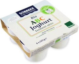 JOGURT PROBIOTYCZNY ABC BIO (4 x 125 g) 500 g - SOBBEKE