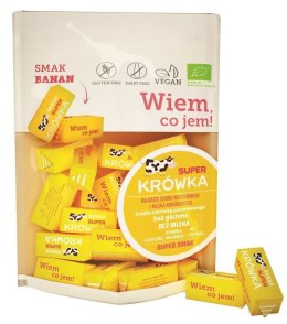 KRÓWKI BANANOWE BEZMLECZNE BEZGLUTENOWE BIO 150 g - ME GUSTO (SUPER KRÓWKA)