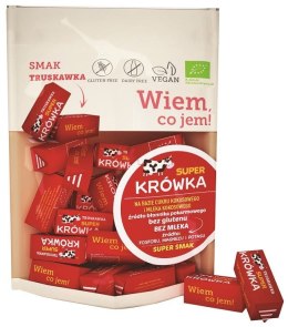 KRÓWKI TRUSKAWKOWE BEZMLECZNE BEZGLUTENOWE BIO 150 g - ME GUSTO (SUPER KRÓWKA)