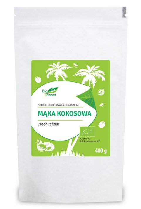 MĄKA KOKOSOWA BEZGLUTENOWA BIO 400 g - BIO PLANET