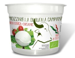 MOZZARELLA DI BUFALA (Z MLEKA BAWOLEGO) KULKA (W KUBECZKU) BIO 320 g (125 g) - BIOLOGICA