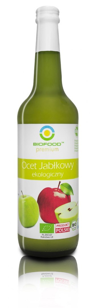 OCET JABŁKOWY 5 % NIEFILTROWANY BIO 700 ml - BIOFOOD