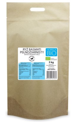 RYŻ BASMATI PEŁNOZIARNISTY BIO 5 kg - HORECA (BIO PLANET)