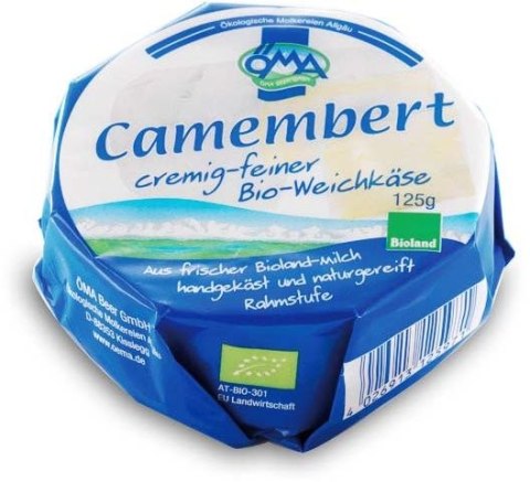 SER CAMEMBERT BIO 125 g - OMA