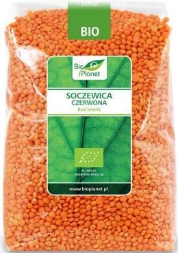 SOCZEWICA CZERWONA BIO 1 kg - BIO PLANET