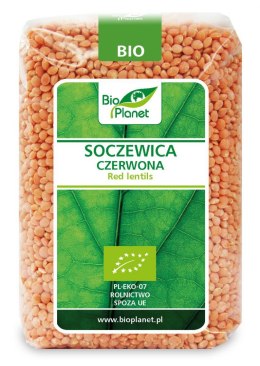 SOCZEWICA CZERWONA BIO 500 g - BIO PLANET