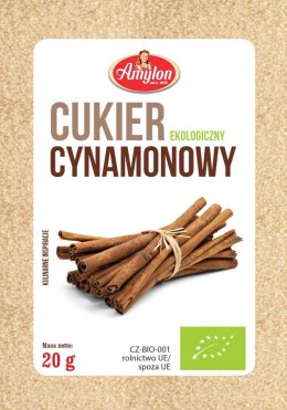 CUKIER CYNAMONOWY BEZGLUTENOWY BIO 20 g - AMYLON