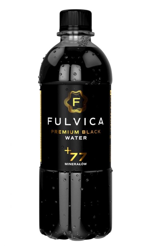 WODA FULVICA PREMIUM BLACK NIEGAZOWANA 500 ml - AQUA EAST