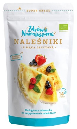 MIESZANKA NA NALEŚNIKI Z MĄKĄ GRYCZANĄ BEZGLUTENOWA BIO 200 g - ZDROWO NAMIESZANE