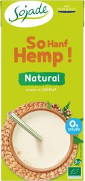 NAPÓJ Z KONOPI OMEGA-3 BEZ CUKRU BIO 1 L - SOJADE (SOON)