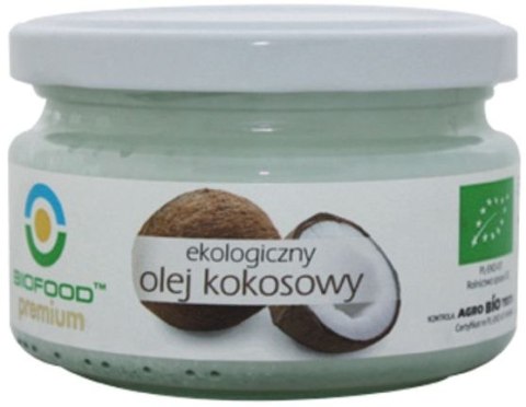 OLEJ KOKOSOWY BEZWONNY BIO 180 ml - BIO FOOD