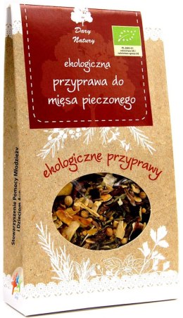 PRZYPRAWA DO MIĘSA PIECZONEGO BIO 50 g - DARY NATURY