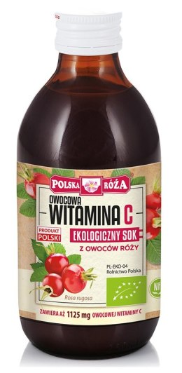 SOK Z RÓŻY NFC BIO 250 ml - POLSKA RÓŻA