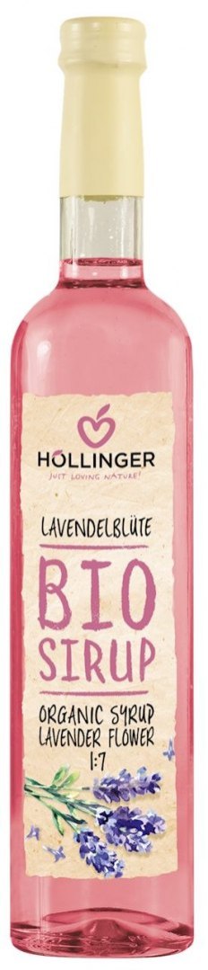 SYROP O SMAKU LAWENDY BIO 500 ml - HOLLINGER