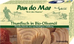 TUŃCZYK BONITO W BIO OLIWIE Z OLIWEK EXTRA VIRGIN 120 g (90 g) - PAN DO MAR