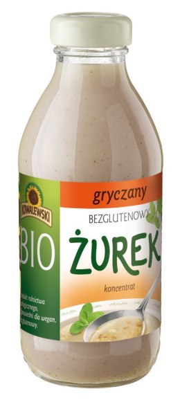 ŻUREK GRYCZANY BEZGLUTENOWY KONCENTRAT BIO 320 ml - KOWALEWSKI