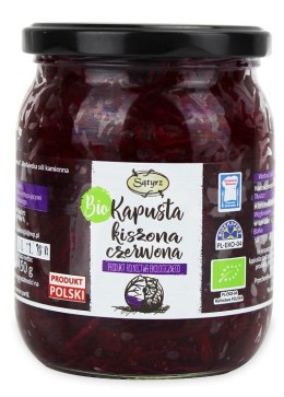 KAPUSTA CZERWONA KISZONA BIO 450 g - SĄTYRZ