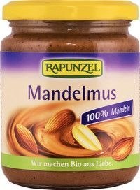 KREM Z MIGDAŁÓW PRAŻONYCH 100 % BIO 250 g - RAPUNZEL