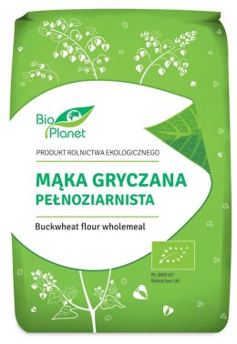 MĄKA GRYCZANA PEŁNOZIARNISTA BIO 1 kg - BIO PLANET