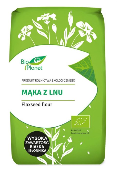 MĄKA Z LNU BIO 400 g - BIO PLANET