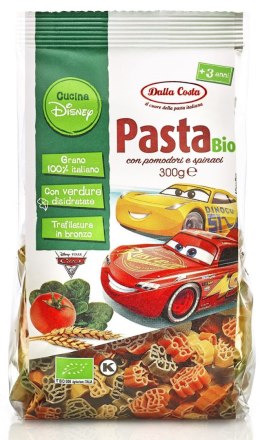 MAKARON (SEMOLINOWY TRÓJKOLOROWY) DISNEY AUTA BIO 300 g - DALLA COSTA