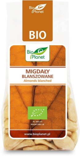 MIGDAŁY BLANSZOWANE BIO 100 g - BIO PLANET