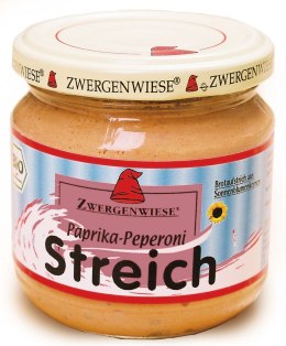 PASTA SŁONECZNIKOWA Z PAPRYKĄ BEZGLUTENOWA BIO 180 g - ZWERGENWIESE